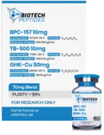 BPC-157 & TB-500 & GHK-Cu Blend (70mg)