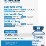 CJC-1295 (Mod GRF 1-29) & Ipamorelin & GHRP-2 Blend (9mg)
