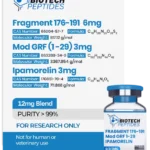 Fragment 176-191 & Mod GRF 1-29 & Ipamorelin Blend (12mg)